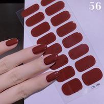 Nagų lipdukai rudens ir žiemos vienspalviai nagų lipdukai Paprasti vandeniui atsparūs nagų lipdukai visos spalvos Nailart lipdukai