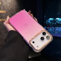 Gradient Starry Sky Glitter Case for iPhone 17 Pro Max - Translucent, High-End Design Compatible with iPhones iPhone 17 Pro Max gray