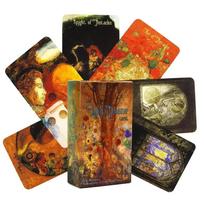 Vienišas svajotojas Tarot kortų žaidimas Būrimo kaladė Angliškos versijos leidimas Oracle stalo žaidimas vakarėliui