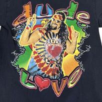Mick Foley Cactus Jack DUDE LOVE Marškinėliai Juodi Juokingi Unisex S-5XL ND1087 Unisex T-shirt S
