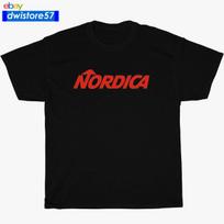 Nauji marškinėliai Nordica Slidinėjimo Batai Marškinėliai Logotipas Daugybė Spalvų S dydis iki 5XL Pagaminta JAV 4XL