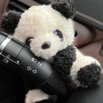 1 vnt. Automobilio interjero dekoracijos Ornamentai Automobilio tvirtinimo buferio dekoracijos Panda Automobilio interjero dekoravimo reikmenys one-size