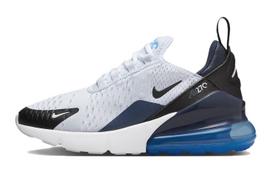 Nike Air Max 270 GS 'Football Grey Thunder Blue' 943345-033 38.5