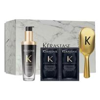 Kerastase Black Diamond Fragrance Hair Care Essential Oil Air Bag Shampoo and Care Set Nourishing, Cleaning and Smoothing 75ml+10ml*2 juoda