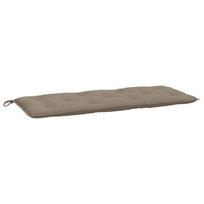 Garden Bench Cushion Taupe 120 x 50 x 7 cm Oxford Fabric