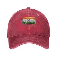 India Flag Casual Baseball Cap Summer  Trucker Hat Wholesale Outdoor Gym Snapback Cap Women Unisex yk Retro Baseball Caps One Size