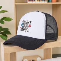 Sharks Are My Spirit Animal Trucker Hat Adjustable Mesh Breathable Sun Protection Outdoor Cap One Size