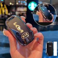 ACD5   Automobilio nuotolinio valdymo pultelio dėklas, priedai Kia KN GT Line Cerato Forte Seltos K3 K5 Sportage R Stinger Sorento Ceed Niro Soul Telluride