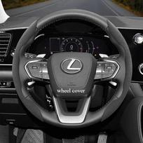 Tinka „Lexus“ vairo sagties segmentinis zomšos vairo gaubtas, tinkantis „Es300H RC IS300H RX RX450H“.