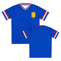Graphic Merch France Football Tee Jersey V-neck Short Sleeve Summer T-shirt Fashion Unisex Streetwear Print Clothing XXS