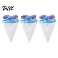 Washing Machine Dust Collector 3Pcs Hair Filter Reusable Mesh Bags, Pet Remover for Laundry, Lint Catcher Bag Machine, Washer Dog & Cat Trap white