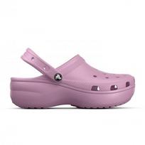 Saboti Crocs Classic Platform W 206750-5BX Women's Pink Clogs 36-37