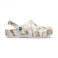 Saboti Crocs Classic Printed Camo Clog 38-39 EU - M6/W8 US Alb - White/Multi Comfortable Lightweight Non-Slip 36-37 balta