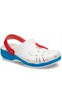 Saboti Femei Crocs Classic Hello Kitty 209438 Clog White 37-38 EU 37-38 balta
