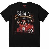 Official Slipknot Debut Album - 19 Years Black Alt Emo Goth Kids T-Shirt S brown