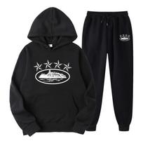 SP5der Spider European and American trendy letter print couple's sweatshirt for men and women S juoda