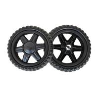 2 vnt. Pirkinių vežimėlio ratukai Parduotuvės vežimėlio ratukai Rankinio vežimėlio ratukas Vežimėlio ratukas Atsparumas dilimui Pakeičiamas plastikinis riedantis ratukas