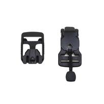 Elektrinė stipri magnetinė sagtelė Madingas diržas Kuprinės magnetinė sagtelė Traukimo virvutė 2-3,2 cm Plastikinė funkcinė taktinė sagtelė black