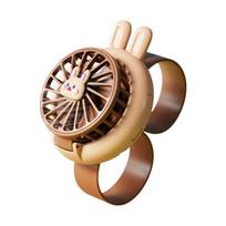 Soft Mini Kids Wearable Fan Watch Toy Wrist Strap Electric Fan Creative Bracelet Fan  Summer Rabbit