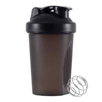 400 ml baltymų plaktuvo puodelio atverčiamas dangtelis pieno kokteilio maišymo vandens butelis sporto salės reikmenys juoda