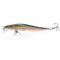 2g/6g Mini Minnow Žvejybos masalas Plaukiojantis Lydekos Wobbler Dirbtinis masalas Juodas Minnow Jerkbait Crankbait Žvejybos reikmenys Masalas 2.4g 6cm gray