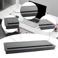 Aluminum Alloy TV Cable Organizer, Efficient Power Strip Holder, Desktop Organizer for balta