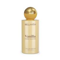BELLAVITA Gourmet Collection Vanilė | Ilgai išliekantis | EDP 100ml | Muskusinis, vaisinis aukštos kokybės unisex aromatas vyrams ir moterims 100 ml beige