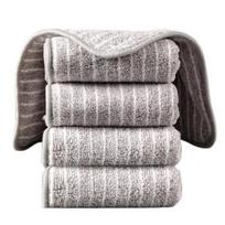5/10/20 vnt. Valymo skudurėlių Vandens sugeriančių virtuvinių indų šluosčių rinkinys su pakabinimu 25*25cm 5pcs pilka