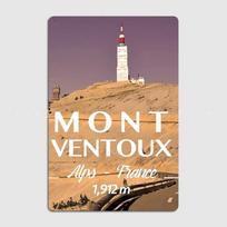 Mont Ventoux Vintažiniai Plakatai Sienų Menas Metalinės Plokštelės Skardinis Ženklas Interjero Namų Kambario Dekoras Virtuvės Sienų Dekoras 20x30cm（7.8x11.8inch）