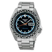 Seiko Watch Five Sports Retro Color Collection 2 Special Edition  Sports Style  SBSA245 Men's Silver Watch