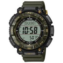 Casio Pro Trek Watch [Official Japanese Product] PRO TREK 30th Anniversary Model Tough Solar PRG-340ANS-3JR Men's Green x Gold