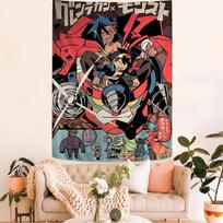 Tengen Toppa Gurren-Lagann Bohemian Tapestry Cheap Hippie Wall Hanging Bohemian Wall Tapestries Mandala Wall Hanging Home Decor 50x70cm