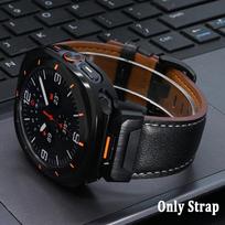 Business Leather Strap for Samsung Galaxy Watch Ultra 2025 47mm Luxury Wrist Bracelet for Galaxy Watch Ultra 47mm Men Watchband Galaxy Ultra 2025