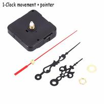 Accessories Classic Mute Pendulum Clock Movement Mechanism Repair Replacement Parts + Hands 1-clock movement pointer