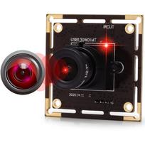 ELP Low Light Camera Megapixel 720p 30fps Webcam USB Camera CMOS AR0130 Webcam Camera Applicable to USB Digital Electronic Electronic Smart Compatible juoda
