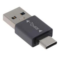 USB 3.0 Male to Type C Male Connector Converter Adapter Type-c Data Transfer 10Gbps Conversion Adaptor for Office 1