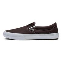 Vans x Dakota Roche BMX Slip-On Trendy Casual Wear-resistant Low-Top Unisex Skate Shoes Brown White VN0005V1NWH 35