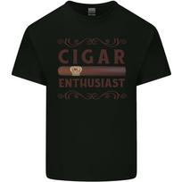 Cigar Enthusiast Smoking Unisexs Light Cotton TShirt S