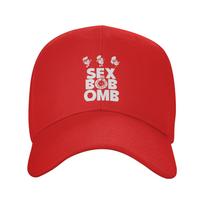 Sexs BobOmb Scotts Pilgrims vs The World Cap For Unisex Cool Baseball Cap  Dad Hat Casual Headewear Adjustable One Size