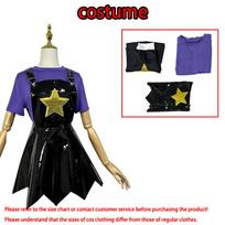 Horror Game Play Time Lily Cosplay Costumes Poppy Lily Purple Dress Lily Bag Mask Halloween Carnival Clothing for Women S