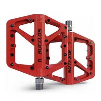 BUCKLOS MTB Bike Pedals Sealed Bearing Mountain Road Bicycle Flat Pedal Platform Ultralight 9 16'' Platform Pedals Bicycle Part