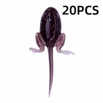 Box Packaging Artificial Soft Bait Frog Cub Design Tadpole Shaped Lures  Saltwater Fishing L juoda