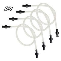 Pakeičiama pieno putojimo žarna kavos aparatui Jura Impressa Easy Fine Foam antgaliai 4 aparato antgaliai Silikoniniai vamzdeliai su 8 jungtimis Sklandaus srauto vamzdelis 4pcs white