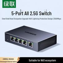 UGREEN 2.5G 5-Port Ethernet Switch