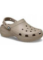 Crocs Women's Classic Platform Clog 206750 Beige 41-42 EU Croslite Foam 36-37 smėlis