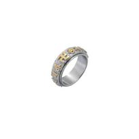 2026 Jewelry Personality Domineering Six-character Mantra Rotating Ring Men's Finger Ring Hipster Jewelry no. 6
