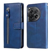 case for OnePlus 12 with zipper and card slots made of leather juoda