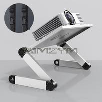 Metal Projector Holder Laptop Stand Height&Angle Adjustable Computer Desktop Stand Projector Bracket Vertical Stand balta