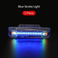 Truck Safety Beacon Solar Strobe Light Secure Attachment Strobe Light Solar Strobe 20 LED Beads 10 Flashing Modes raudona