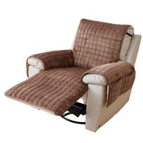 Recliner Sofa Protector Cover with Armrests Pockets Armchair Case Plush Sofa Cover Non-Slip Wear Resistant Chair Covers 53 x 190cm